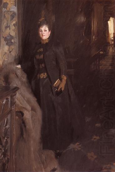 Anders Zorn Madame Clara Rikoff china oil painting image